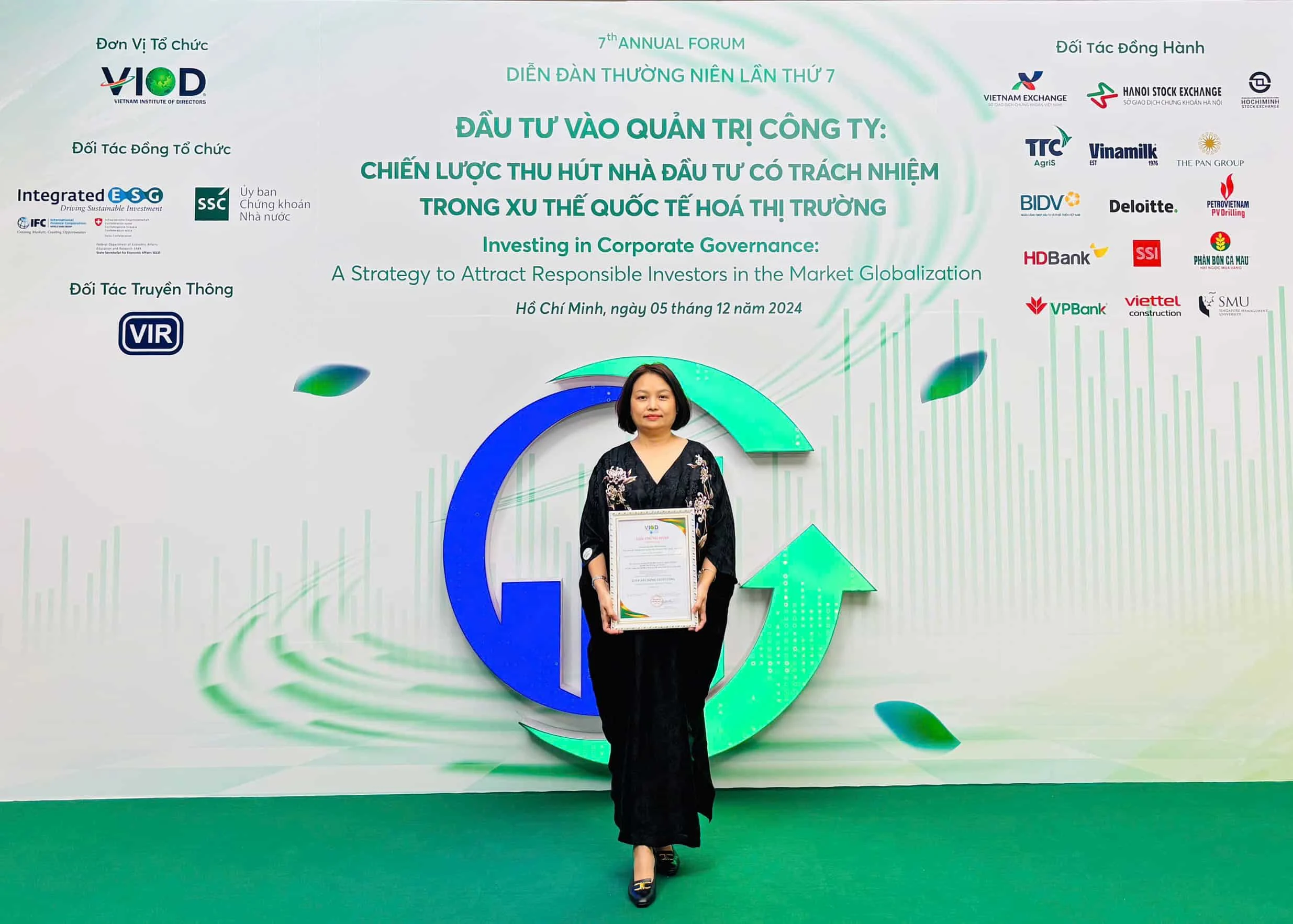 COTECCONS: AFFIRMING PIONEERING POSITION WITH THE TOP 50 VN CORPORATE GOVERNANCE AWARD – VNCG50