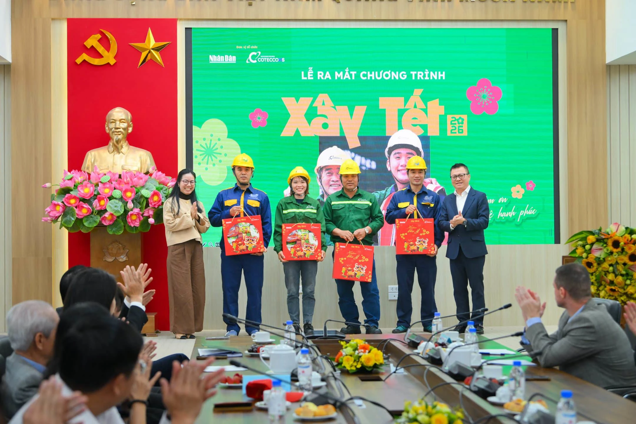 "Xây Tết 2026": Safety Is the Happiness of More Than 30,000 Workers and Their Families