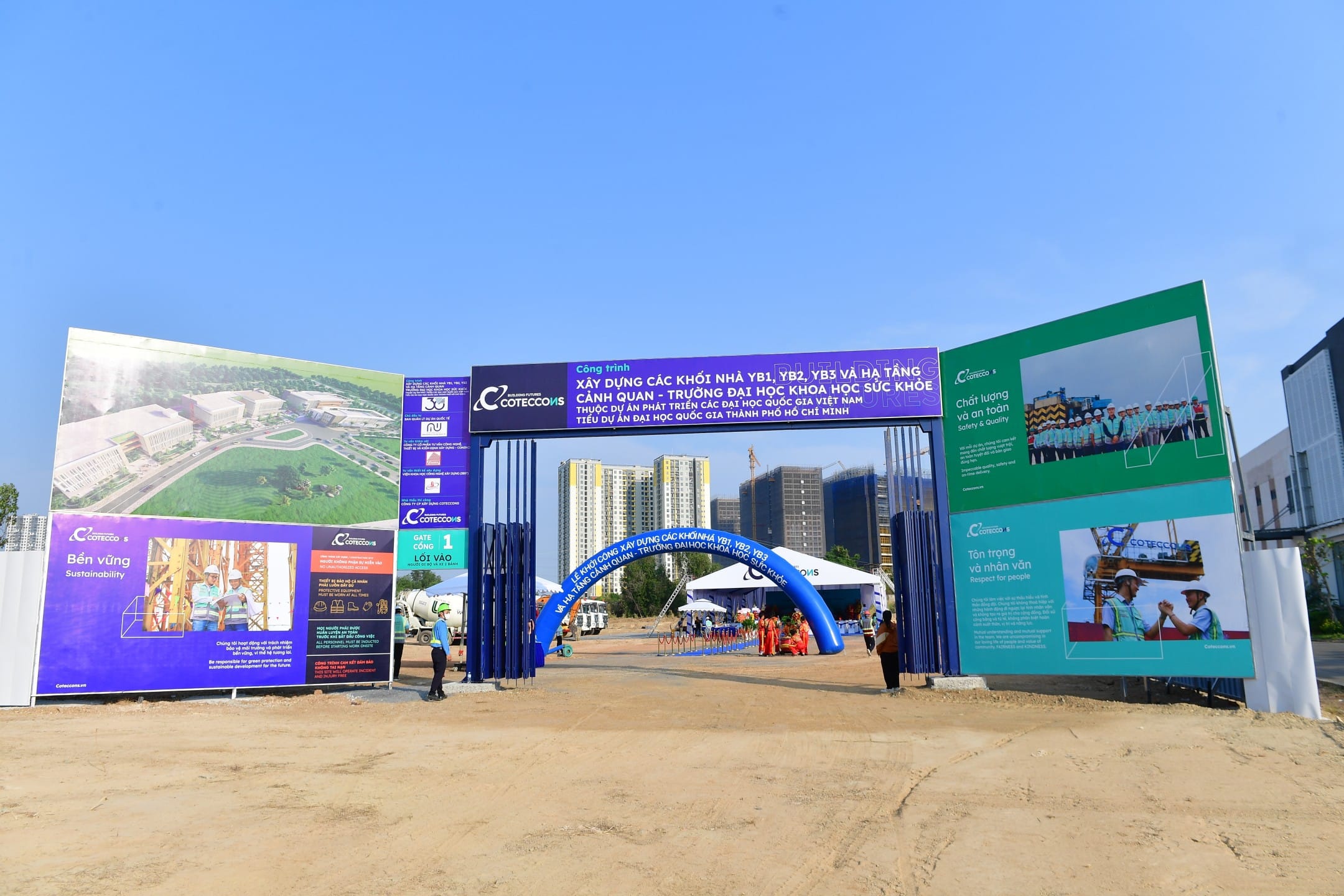COTECCONS ANNOUNCES BID WIN AND COMMENCEMENT OF THE VIETNAM NATIONAL UNIVERSITY DEVELOPMENT PROJECT, COMMITTING TO DEDICATE 1% OF PACKAGE VALUE TOWARDS ESG