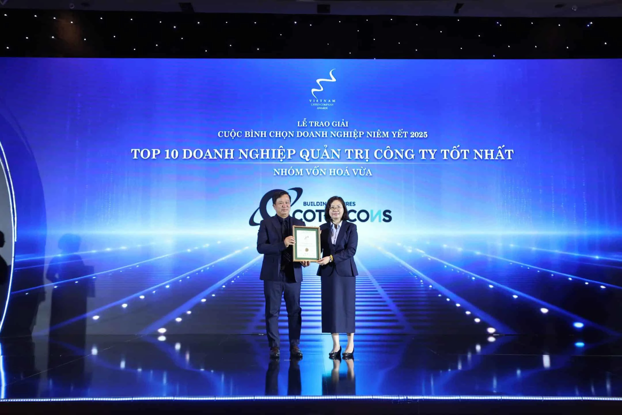 COTECCONS HONORED FOR THE FIRST TIME IN THE TOP 10 COMPANIES WITH BEST CORPORATE GOVERNANCE